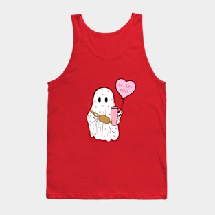 "Boo! Valentine's Ghost Tank Top